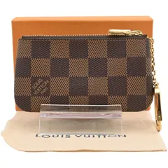 ルイヴィトン ダミエ ポシェット クレ キーリング付 コインケース Aランク lv8925dd