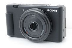 ★極美品！Vlog撮影に最適！超広角20mmレンズ搭載♪☆ソニー VLOGCAM ZV-1F ブラック★