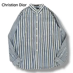 【Christian Dior】マルチストライプ コットンシャツ
