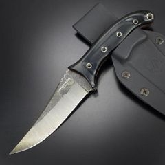 カスタムナイフ テスト品 モデル ラーテル 鋼材 CPM-3V のらいぬ作 