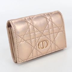 DIOR カロ グリシンウォレット バタフライ ゾディアック カーフスキン