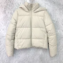 ZARA ザラ 中綿 フード ジャケット オフホワイト XSサイズ ◇〇