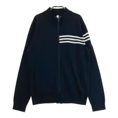 サイズ：M ADIDAS GOLF アディダスゴルフ FS6912 長袖 ニットジャケット  ブラック系 [240101616599] ゴルフウェア メンズ ストスト