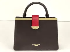 サマンサタバサプチチョイス ミニバッグ カードキャプターさくら コラボ クリアカード編 ハンドバッグ ダークブラウン 美品 2602LR001