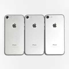 【中古・ジャンク・3台まとめ売り】iPhone7 32GB バッテリー80~84％ [3台] シルバー docomo 本体 ジャンク品 iPhoneまとめ売り ③