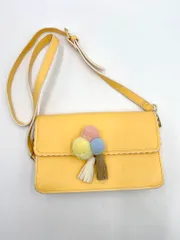 Samantha Thavasa Petit Choice サマンサタバサ プチチョイス ショルダー バッグ 黄 ■■レディース