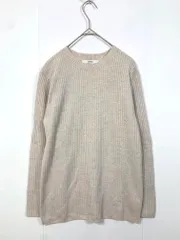 美品 JOURNAL STANDARD relume ジャーナルスタンダードレリューム CASHFEELクルーネックプルオーバー ニット セーター ベージュ ◇■レディース