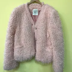 BYFLOW ピンク フリース ジャケット