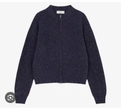 ジップアップカーディガン 2サイズ