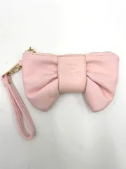 Maison de FLEUR メゾンドフルール リボンコインケース ピンク ■■レディース
