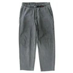 80's 90's GRAMICCI グラミチ クライミング パンツ ボックスロゴ USA製 ヴィンテージ ビンテージ サイズS グレー メンズ 古着 中古 USED