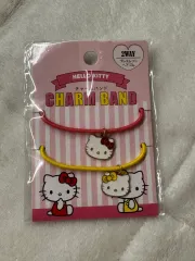 ハローキティ チャームバンド ブレスレット/ヘアゴム セット