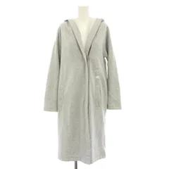 アディダス adidas スウェットフルジップパーカー アウター ロング フード ロゴプリント 裏起毛 S グレー GN8833 /YT