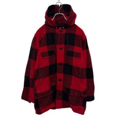Penfield オンブレ チェック ダウンジャケット 肉厚 レッド - メルカリ