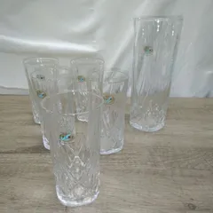 ガラス食器 ADERIA GLASS クールセット カンフェ＆タンブラー ６ケセット 未使用品 箱入り S953