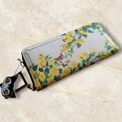 ベベダヤン 【プリントシリーズ】 ラウンドファスナー長財布/ヤマブキ ベージュ(BE)