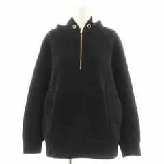 ダイアグラム グレースコンチネンタル Diagram GRACE CONTINENTAL ハーフジップフードトップ パーカー 36 黒 ブラック 0323442201 /AN20