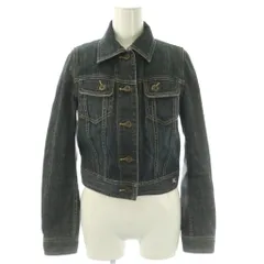 バーバリーブルーレーベル BURBERRY BLUE LABEL デニムジャケット ブルゾン コットン 38 紺 /NR
