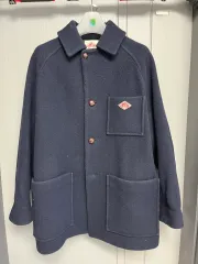 ダントン ウールコート ネイビー / サイズ 42