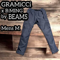 グラミチ x ビーミング バイ ビームス 別注カーゴパンツ メンズM ネイビーヘザー GRAMiCCi BEAMS