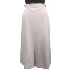 美品 Christian Dior クリスチャンディオール フレア センター プリーツ スカート ボトムス ヴィンテージ ビンテージ M ピンク レディース 古着 中古 USED