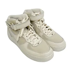 美品 NIKE ナイキ Air Force 1 Mid 07 LX NBHD Phantom エアフォース1 ミッド スニーカー FB2036-101 US10/28.0cm 白 メンズ 古着 中古 USED