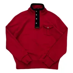 Polo by Ralph Lauren ポロ ラルフローレン ハーフジップ ポロ ラルフローレン ハーフジップ TALONジップ スウェット 赤 Lサイズ NoEA66