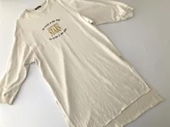 CONVERSE コンバース 刺繍 ロゴ スウェット ワンピース クリーム ■■ レディース