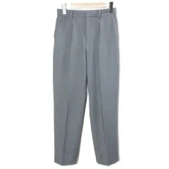 ユニクロ UNIQLO 美品 24SS スマートアンクルパンツ 221-464140 スラックス ストレッチ M グレー X