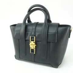 CHARLES & KEITH チャールズアンドキース ダブルトップ ハンドルバッグ ブラック ※中古