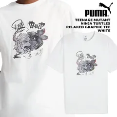 プーマ ティーンエイジ ミュータント ニンジャ タートルズ リラックス グラフィック PUMA TEENAGE MUTANT NINJA TURTLES RELAXED GRAPHIC TEE WHITE 630099-02