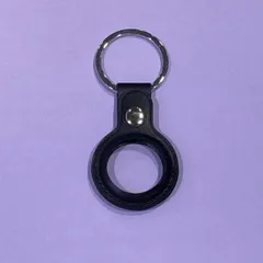 Apple AirTag ケース ブラック airtag-001【M】