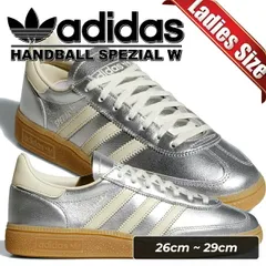 アディダス ハンドボール スペツィアル ウィメンズ メタリックシルバー クリームホワイト ガム5 adidas HANDBALL SPEZIAL W MSILVE/CREWHT/GUM5 js2630