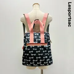 LeSportsac×TSUMORI CHISATOレスポートサック×ツモリチサト☆コラボ エブリデイバックパック 2way ショルダーバッグ リボン