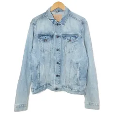 ギャップ GAP 2019 アイコンデニムジャケット Gジャン ジージャン M 青 ブルー /X