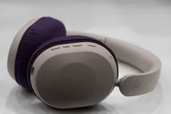 final UX1000 のイヤーパッドの保護・修理に mimimamo スーパーストレッチ・ヘッドホンカバー （サイズ：L、色：パープル、型番：MHC-002-PL）