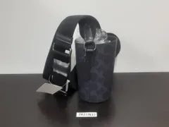 美品！【2621N37】コーチ　COACH　シグネチャー キャンバス ウォーターボトル クロスボディ