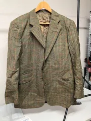 チェック 2ボタン テーラードジャケット US古着