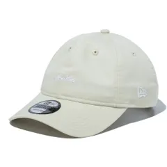 ニューエラ 9TWENTY スクリプトロゴ ウォッシュドコットン アイボリー ホワイト 1個 New Era 920 WASHED MNLOGO IVO WHI 25J 1pc
