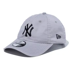 ニューエラ 9TWENTY ニューヨーク・ヤンキース ウォッシュドコットン グレー ブラック 1個 New Era 920 WASHED NEYYAN GRY BLK 25J 1pc