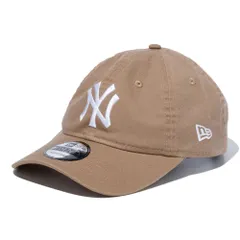 ニューエラ 9TWENTY ニューヨーク・ヤンキース ウォッシュドコットン カーキ ホワイト 1個 New Era 920 WASHED NEYYAN KHA SWHT 25J 1pc