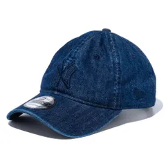 ニューエラ 9TWENTY ニューヨーク・ヤンキース ウォッシュドコットン インディゴデニム ネイビー 1個 New Era 920 WASHED NEYYAN INDDENIM MNVY 25J 1pc