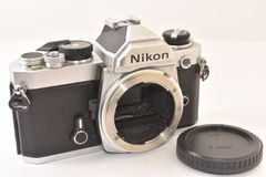 美品 NIKON FE シルバー フィルムカメラ モルト新品交換済 H300 - メルカリ