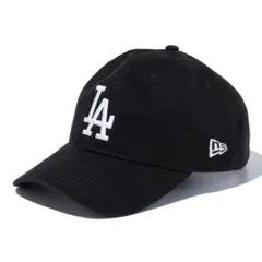 ニューエラ 9TWENTY ロサンゼルス・ドジャース ウォッシュドコットン ブラック ホワイト 1個 New Era 920 WASHED LOSDOD BLK SWHT 25J 1pc