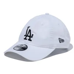 ニューエラ 9TWENTY ロサンゼルス・ドジャース ウォッシュドコットン ホワイト ブラック 1個 New Era 920 WASHED LOSDOD WHT BLK 25J 1pc