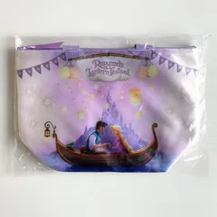 東京ディズニーシーファンタジースプリングス　スーベニア　ラプンツェルランチケース ランチバッグ