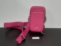 【2621N39】COACH コーチ フォーン クロスボディ バッグ ドラゴンフルーツ（ピンク系）