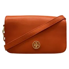 TORY BURCH(トリーバーチ) ショルダーバッグ オレンジ チェーンショルダー レザー