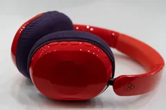 final UX1000 BUZZRHYTHM VERSION のイヤーパッドの保護・修理に mimimamo スーパーストレッチ・ヘッドホンカバー （サイズ：L、色：パープル、型番：MHC-002-PL）