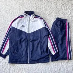 MIZUNO ミズノ ウィンドブレーカー  セットアップ 上下セット Lサイズ 古着 1576